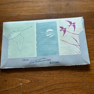 1990’s Nature Artist Gwen Frostic (6) Block-Print note cards in sealed package